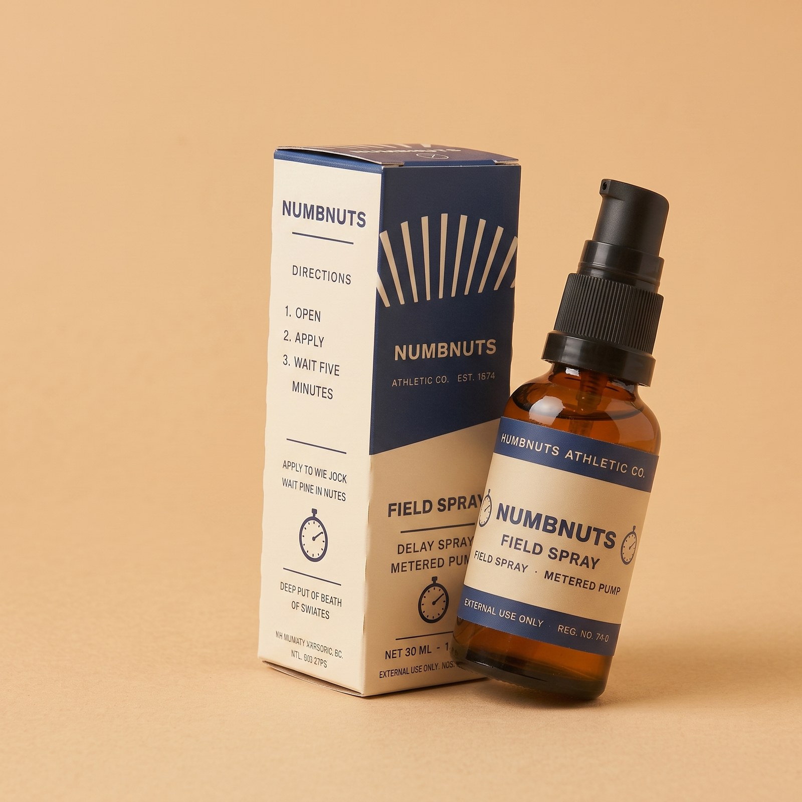 Field Spray carton and bottle